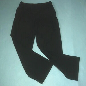 GAP BODY pull on lounge pants 2 zipper side pockets small ankle splits size XS